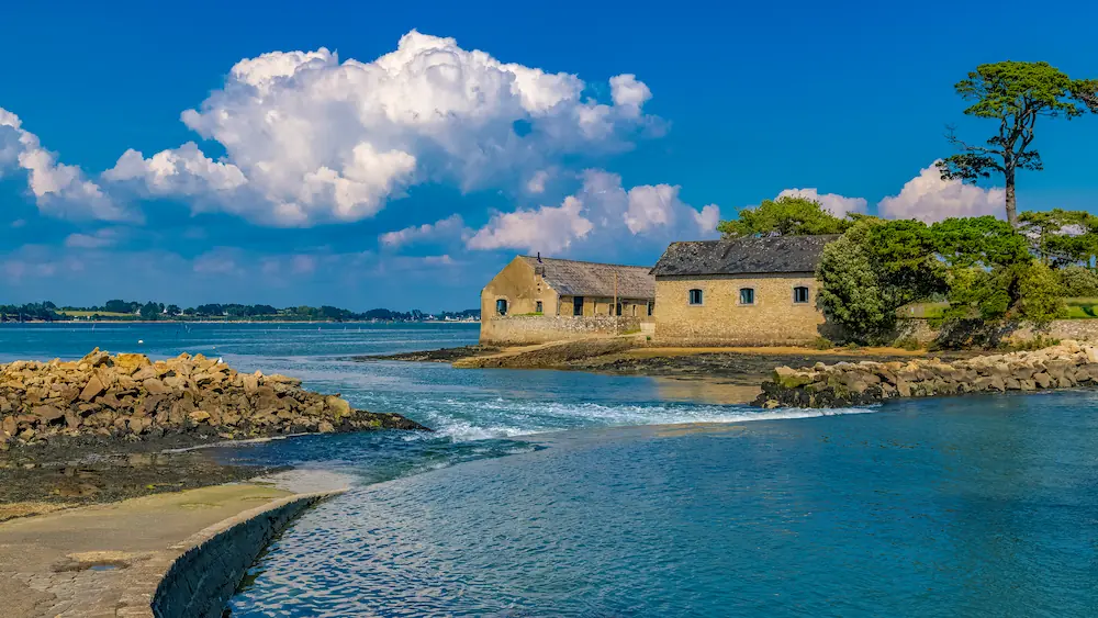 Berder à Larmor Baden près du camping de Penboch